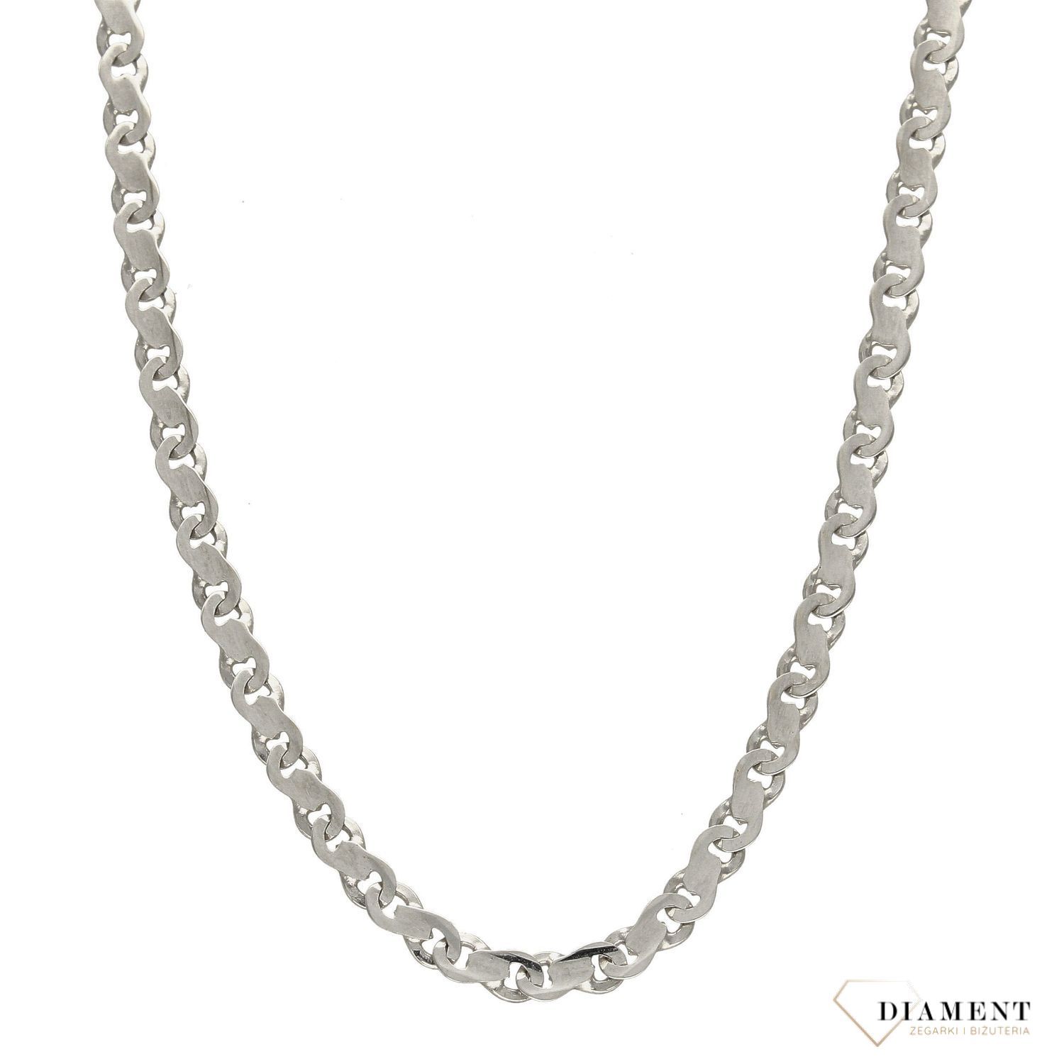 Złoty łańcuszek 585 białe złoto 3,5 mm DIA-LAN-1250-585 3,5mm.jpg